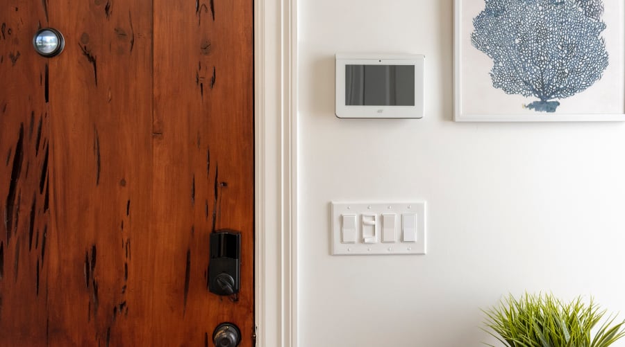 Security system components in Madison.